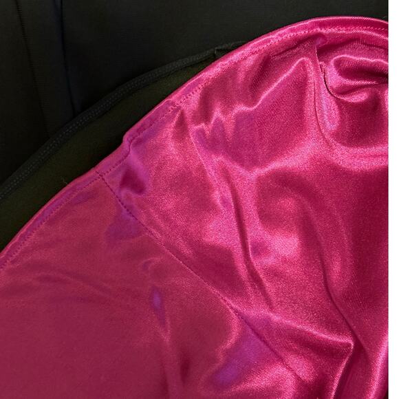 Aqua Cutout Navy Blue and Pink Maxi Dress Size 6 - Picture 13 of 14